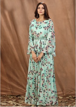 Rama  Viscose Designer Gown